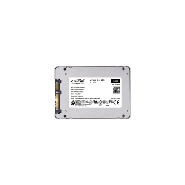 Crucial MX500 CT1000MX500SSD1 SATA 3.0 2.5" 1 TB SSD - Resim 3