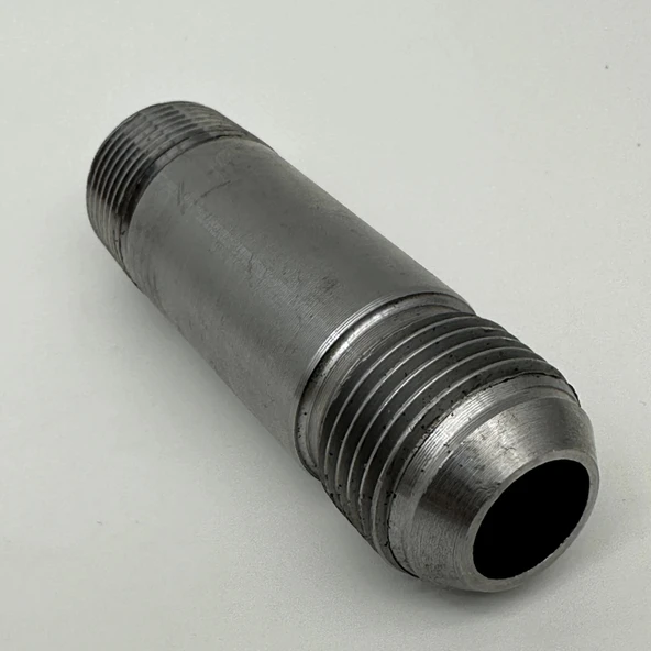 Çelik Kaynaklık Nipel Uzun UNF 3/4 - 1"1/16 - Resim 4