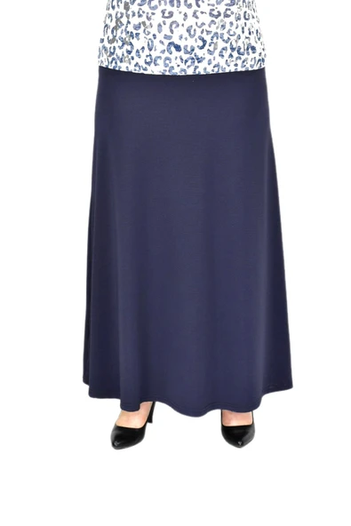 Kadın Uzun Lastikli Kloş Etek BGL-ST04728 - Resim 7