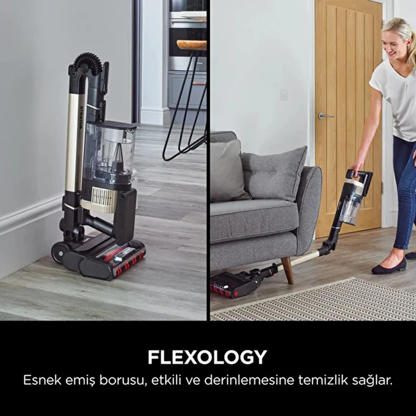 Shark Stratos Pet Pro Turbo Başlıklı Şarjlı Dikey Süpürge - Resim 4