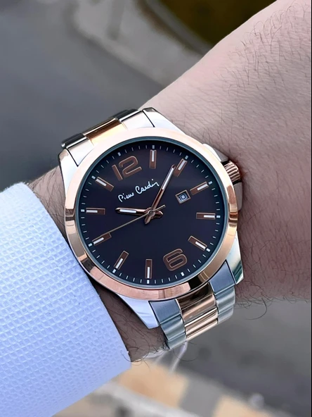 Pierre Cardin Damat Ve Nişan İçin 2 Yıl Garantili 3 Atm Suya Dayanıklı Erkek Kol Saati E.800411F05 - Resim 3