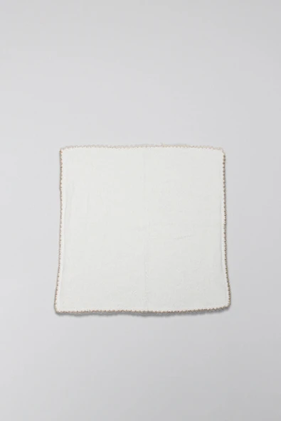 Bistyle Organik 28x28 6'Lı Havlu Mendil 90105 Ekru - 4