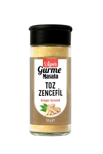 Zencefil Tozu 50 gr. Pure Ginger Powder (Menşei; Hindistan) ürün görseli