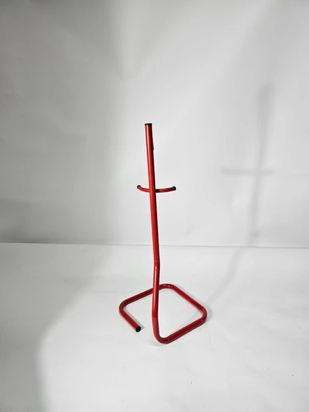 Modern c tipi 6 kg Ayaklı Yangın Tüpü Sehpası standı Kırmızı Yangın Tüpü Sehpası ürün görseli