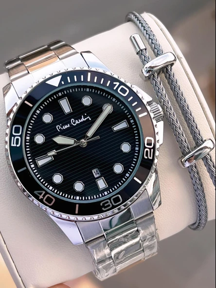 Pierre Cardin Damat Ve Nişan İçin 2 Yıl Garantili 3 Atm Suya Dayanıklı Erkek Kol Saati EK.800311F02 ürün görseli