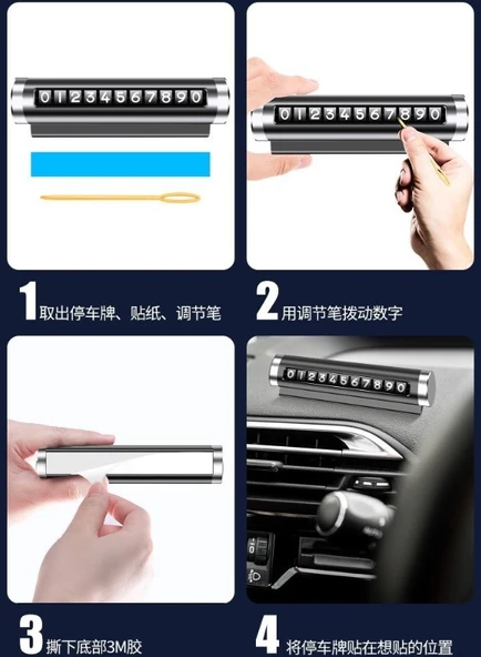 Çevirmeli Ayarlı Torpido Üstü Silindir Numaratör (5314) - 3