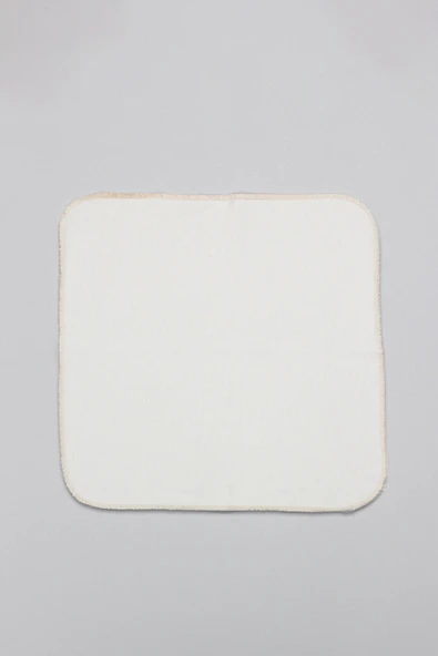 Bistyle Organik 28x28 6'Lı Penye Mendil 90103 Ekru - 4