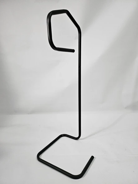 Elbise askısı portatif dilsiz uşak portmanto ayaklı askılık dekoratif kaynaksız ürün görseli