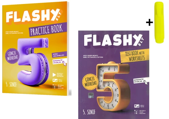 Flashy 5.sınıf Practice Book Ve Test Book Yeni ürün görseli