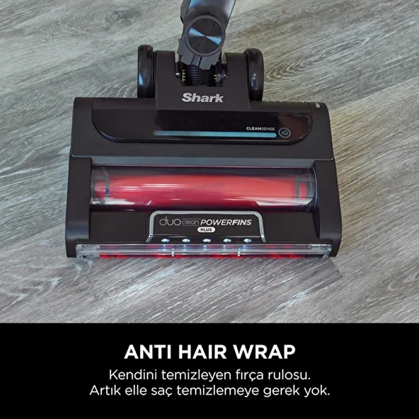 Shark Stratos Pet Pro Turbo Başlıklı Şarjlı Dikey Süpürge - Resim 7
