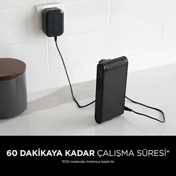 Shark Stratos Pet Pro Turbo Başlıklı Şarjlı Dikey Süpürge - Resim 9