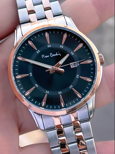 Pierre Cardin Damat Ve Nişan İçin 2 Yıl Garantili 3 Atm Suya Dayanıklı Erkek Kol Saati K.800211F104 - Resim 4