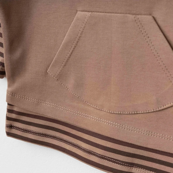 Eslenza Baby Organik 2'li Takım 0051 Kahve - 2