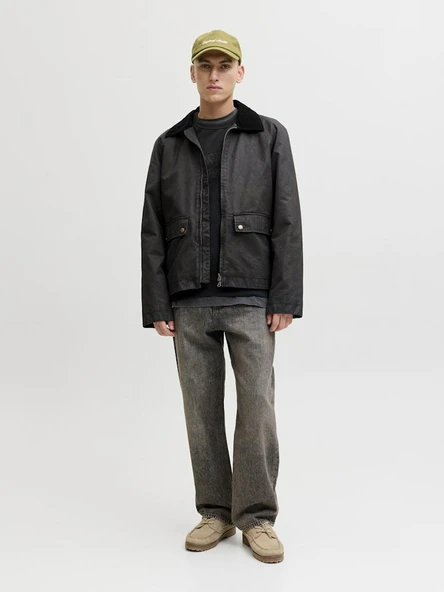 Jack Jones Bleecker Brandıbg Relax Fit Erkek Sweat 12286775 - Resim 2