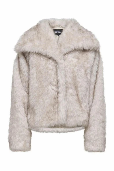 Only Dawn Faux Fur Kadın Ceket 15348977 - Resim 5