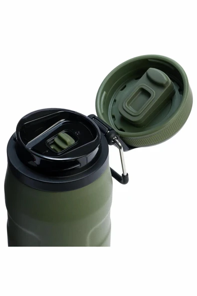 Stanley The IceFlow™ Bottle Twist Flip 0.7L / 24oz  Haki 10-11284-083 - Resim 3