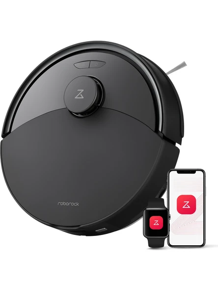 Roborock Q8 Max Pro Siyah Akıllı Robot Süpürge