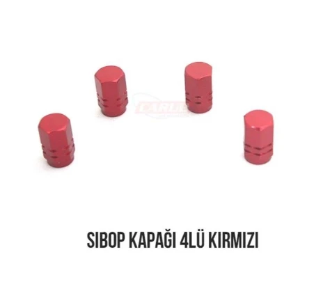 Carub Sibop Kapağı 4Lü Kırmızı Br5531118 ürün görseli
