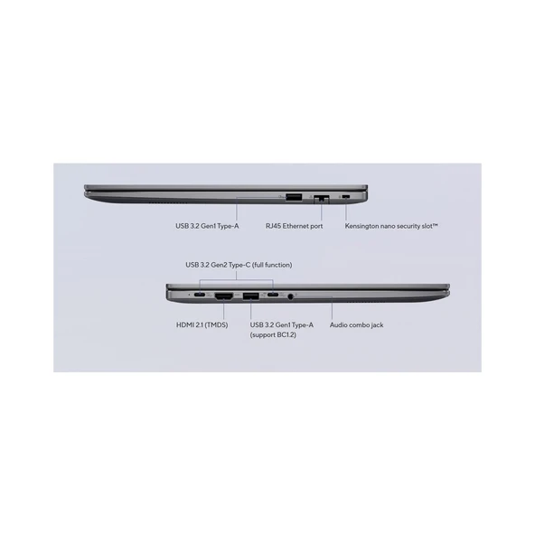 Asus Expertbook P3405CVA-I7161TBG1DEP4 I7-13620H 16GB Ram 512GB SSD 14" Wuxga WIN11 Pro + Elektropasaj Çanta - 6