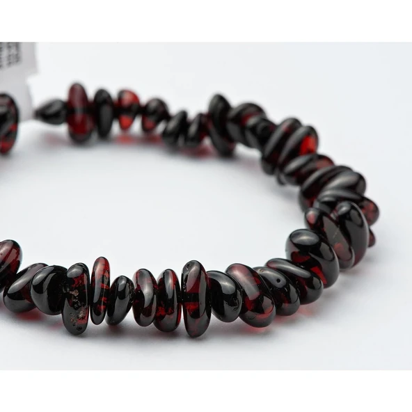 BabyJem Kehribar Bebek Kolyesi 587 Vişne - Resim 4