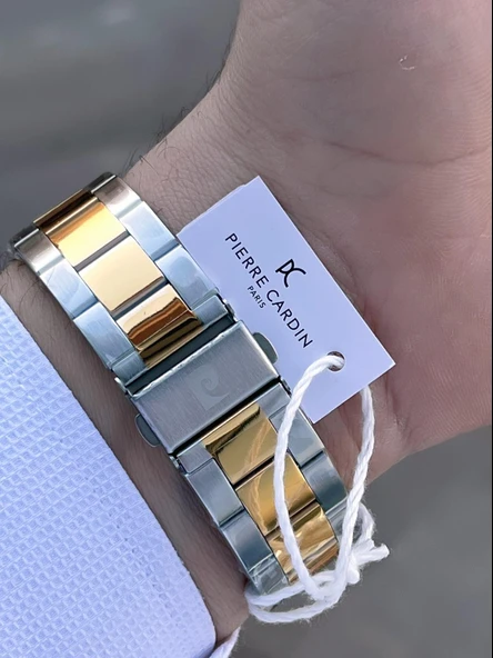 Pierre Cardin Damat Ve Nişan İçin 2 Yıl Garantili 3 Atm Suya Dayanıklı Erkek Kol Saati E.800411F06 - Resim 5