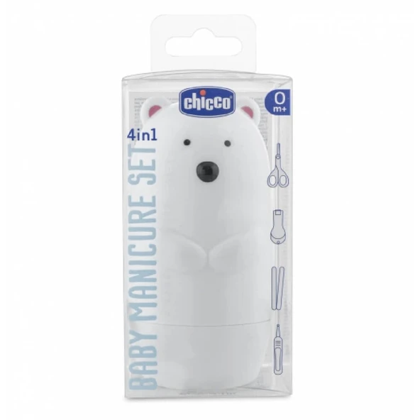 Chicco Bebek Tırnak Bakım Seti Kutup Ayısı - Resim 11
