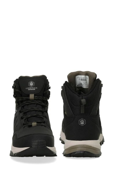 Lumberjack HILL HI 5PR 102019203 Erkek Su Geçirmez Outdoor Bot Siyah 40-45 - Resim 6