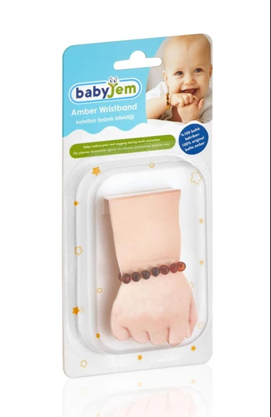 BabyJem Kehribar Bebek Bilekliği 588 Multicolor ürün görseli