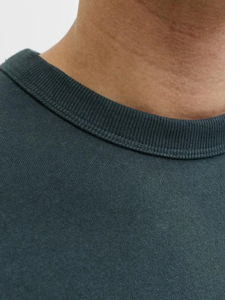 Jack Jones Bleecker Brandıbg Relax Fit Erkek Sweat 12286775 - Resim 8