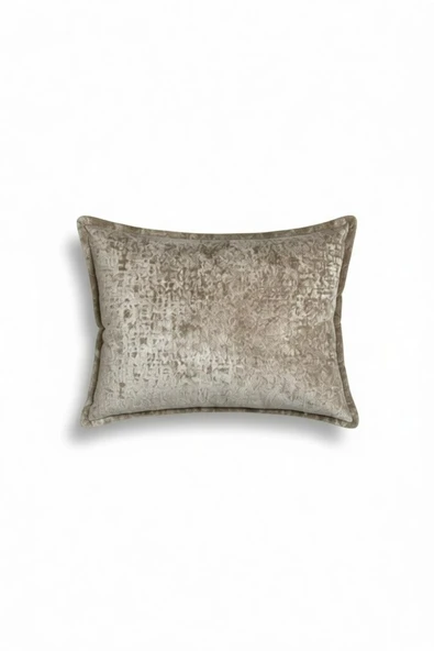 VISIONARIO Kırlent İthal Kadife Kumaş - 35x50cm Yumuşak Dokulu Dekoratif Özel Tasarım Kırlent Kılıfı - S02 ürün görseli