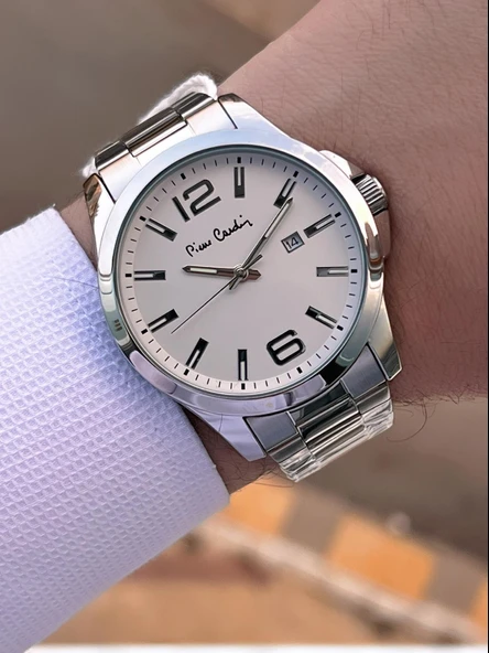 Pierre Cardin Damat Ve Nişan İçin 2 Yıl Garantili 3 Atm Suya Dayanıklı Erkek Kol Saati E.800411F02 - Resim 3