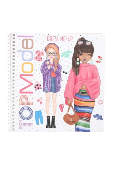 TOPModel Dress Me Up Stickerbook - Resim 2
