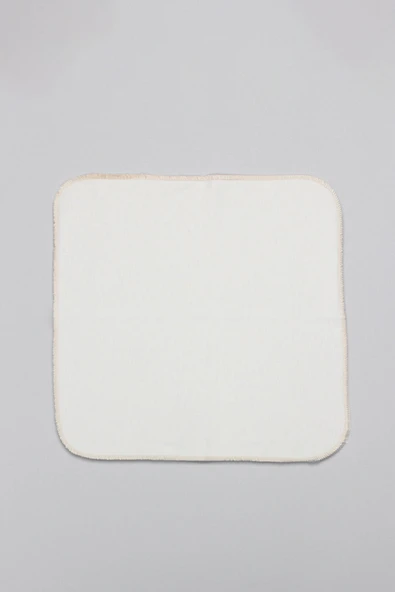 Bistyle Organik 20x20 10'Lu Penye Mendil 90102 Ekru - 4