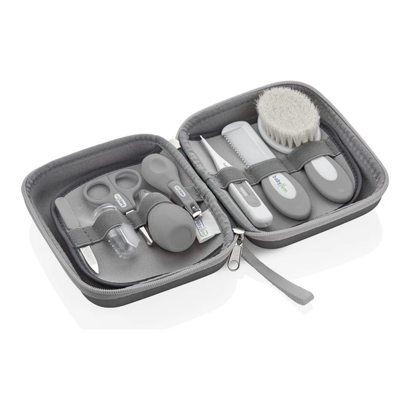 BabyJem Bebek Bakım Seti 9 Parça 363 Gri - Resim 7