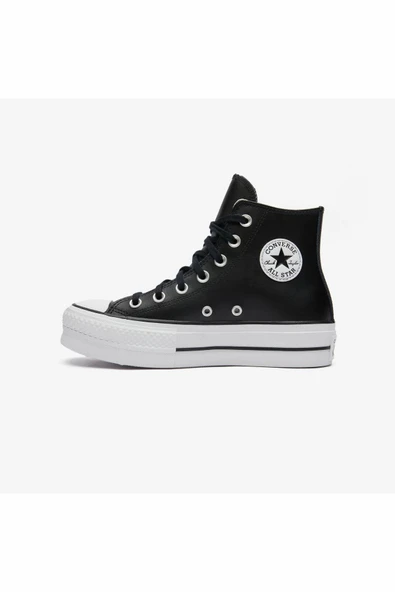 Converse Chuck Taylor All Star Leather Platform Kadın Ayakkabı 561675C - Resim 3
