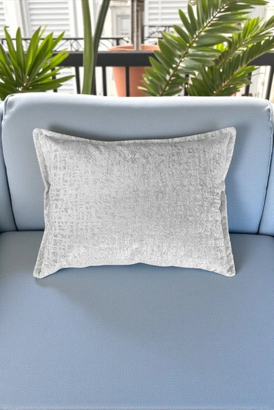 VISIONARIO Kırlent İthal Kadife Kumaş - 35x50cm Yumuşak Dokulu Dekoratif Özel Tasarım Kırlent Kılıfı - S09 ürün görseli