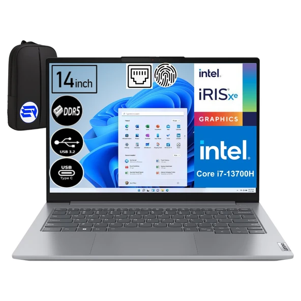 Lenovo Thinkbook 14 G6 Irl 21KG004NTREP6 I7-13700H 32GB Ram 1tb SSD 14" Wuxga WIN11 Pro + Elektropasaj Çanta
