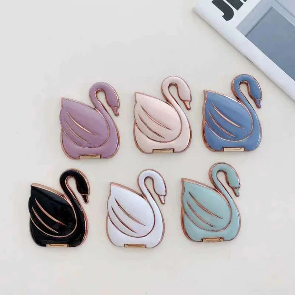 Zore Kuğu Figürlü Cep Telefonu Standı - Resim 3