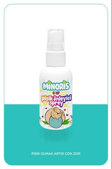 Minoris Baby Organik Pişik Önleyici Sprey 100ml - 8