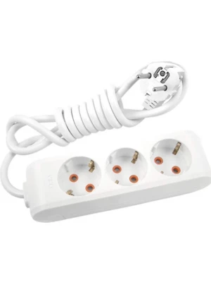 3LÜ 2MT UZATMA KABLO GRUP PRİZ 9011 3302 (5314)