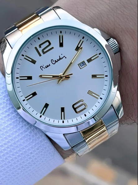 Pierre Cardin Damat Ve Nişan İçin 2 Yıl Garantili 3 Atm Suya Dayanıklı Erkek Kol Saati E.800411F06 - Resim 2