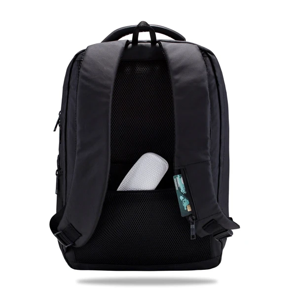 Classone GA-0014 Guntlet V1 Sert Kabuk Serisi 15.6 inch Uyumlu WTX Pro Su Geçirmez Kumaş Laptop Çantası -Gri - Resim 6