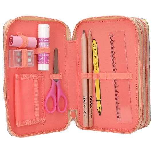 Top Model Üç Katlı Kalem Kutu Kız Gücü - Resim 5