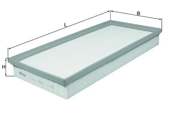 MAHLE LX1004 HAVA FILTRESI MERCEDES OM640 W169 W245 A6400940204 ürün görseli 1