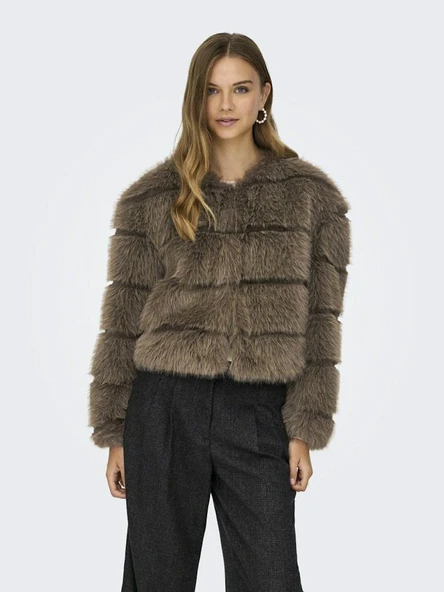 Only Jdy Ofelıa Faux Fur Kadın Ceket 15359349 ürün görseli 1