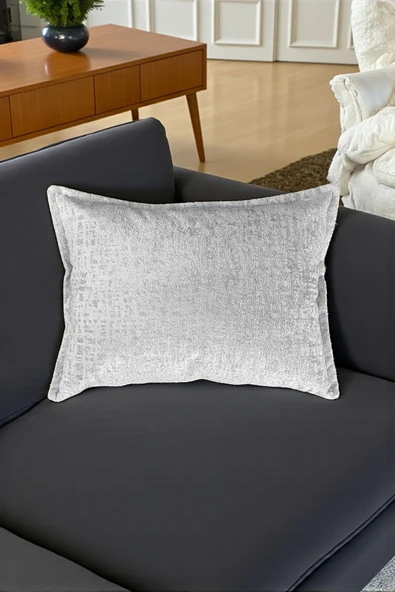 VISIONARIO Kırlent İthal Kadife Kumaş - 35x50cm Yumuşak Dokulu Dekoratif Özel Tasarım Kırlent Kılıfı - S09 - Resim 2