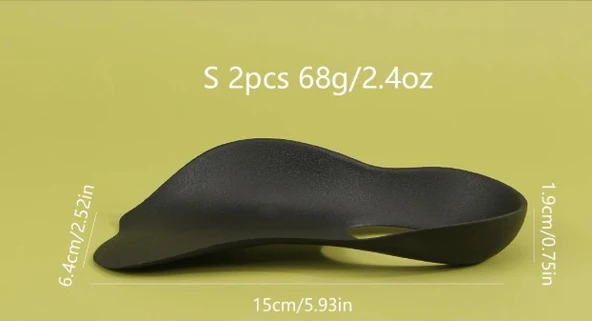 Esnek Düz Taban Düzeltici Topuk Yastığı (5314) - 3