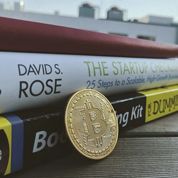 Bitcoin Madeni Hatıra Parası Madeni Bitcoin Hediye Sikke Para (5314) - 2