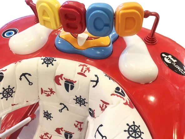 ComfyMax Oyuncaklı Müzikli Yükseklik Ayarlı Lux Yürüteç - Joy - Resim 4