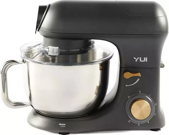 Yui M-200 Multi Fonksiyonel 1800 W 6 lt Gri Stand Mikser ürün görseli 1